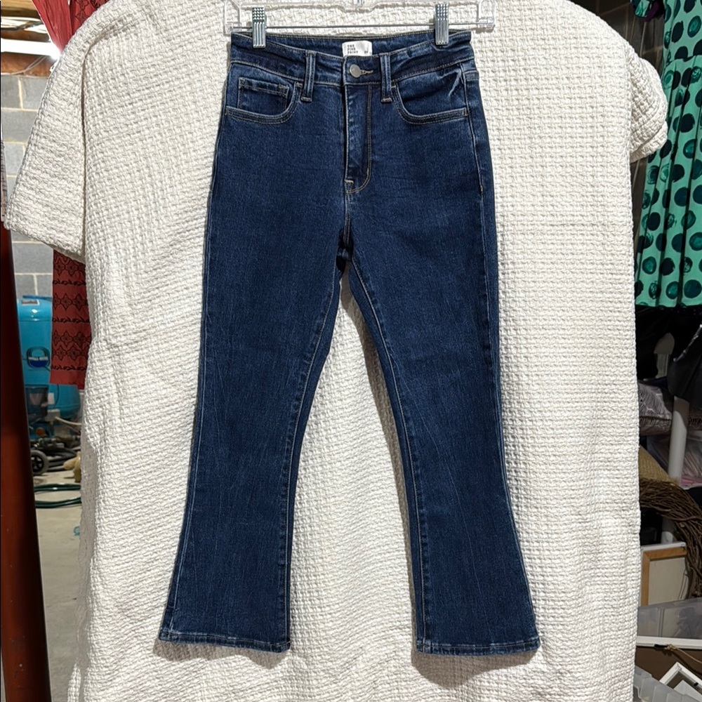 The Fine Print Cropped kick out flare